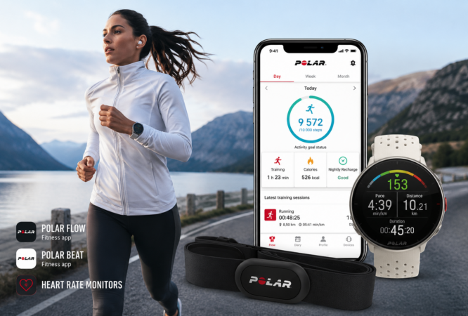 Mastering Polar Fitness Trackers course covering Polar H10, Loop, Grit X, Grit X2, Polar Flow and Polar Beat