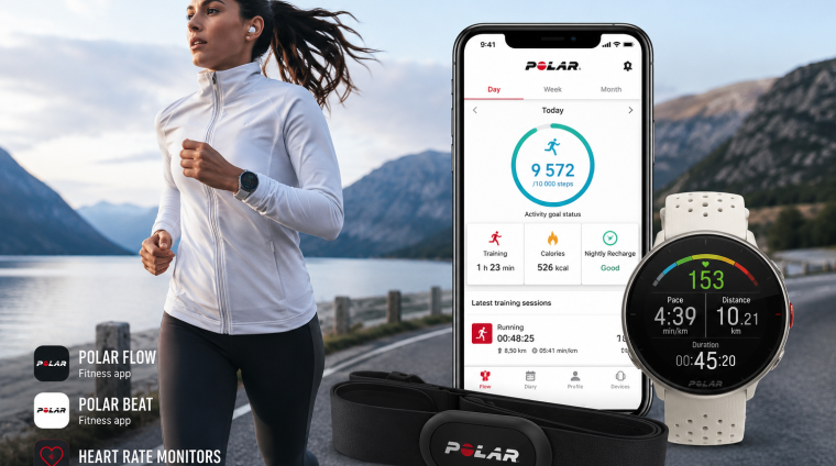 Mastering Polar Fitness Trackers course covering Polar H10, Loop, Grit X, Grit X2, Polar Flow and Polar Beat
